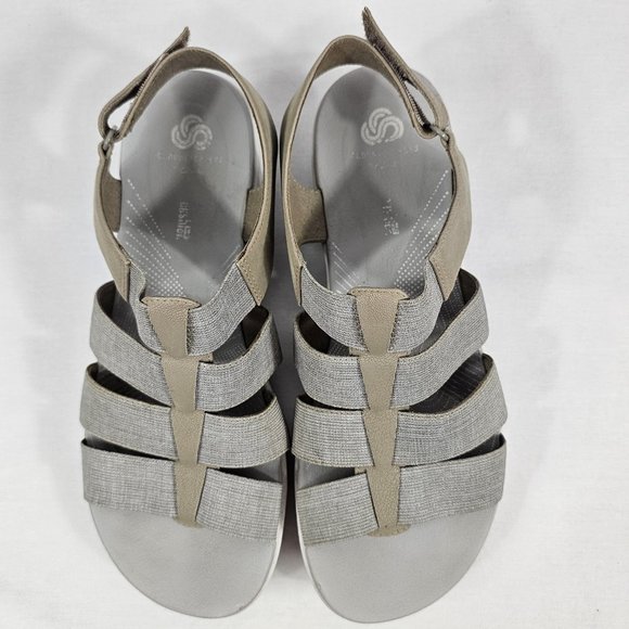 Clarks Shoes - Clarks Arla Shaylie Womens Strappy Sandals Size 8 Sand